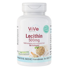 Lecithin 1000mg-60 Softgels, Vive Supplements