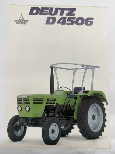 Original prospekt deutz fahr - original,