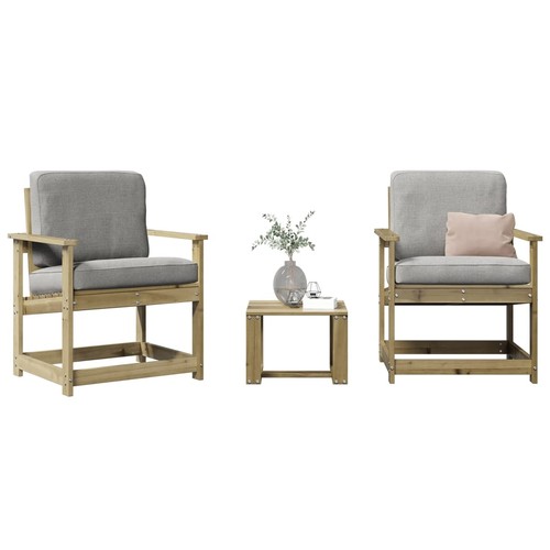 Tlg garten lounge set - 3-tlg., garten-lounge-set