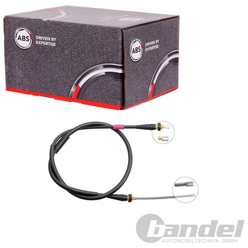 Abs handbremsseil hinten - handbremsseil,