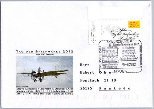 Tag der briefmarke - tag, sst