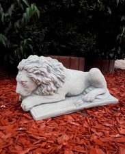 Steinfigur Löwe Skulptur