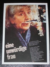 Filmkarte - Cinema - Eine unwürdige Frau