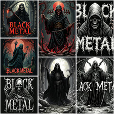 Metal Vinyl Aufkleber Heavy