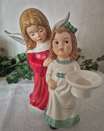 Goebel engel mit mädchen - mädchen, als