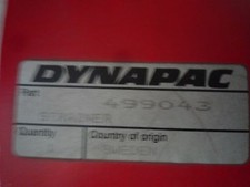 Dynapac Ersatzteil Siebeinsatz