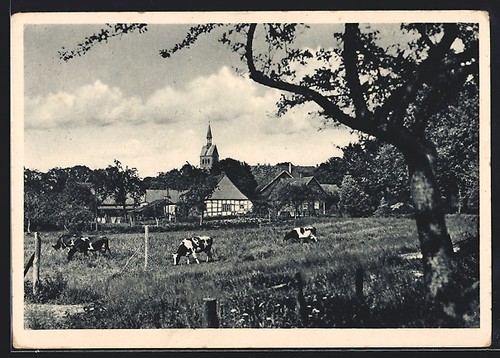 Ansichtskarte ladbergen - ansichtskarte,