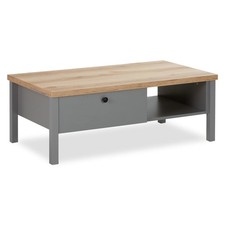 Couchtisch Holz Modern Design Grau Tisch Sofatisch Beistelltisch Homestyle4u