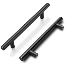 Möbelgriffe Edelstahl Schwarz