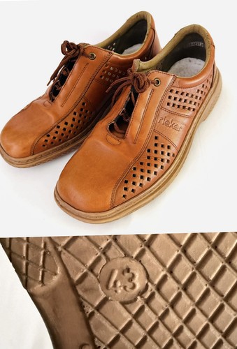 Rieker leder halbschuhe - leder,