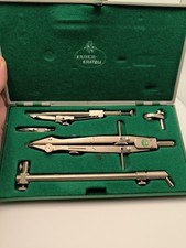 Zirkelkasten Vintage Faber Castell Made In Germany