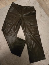 Zara Neu Lederhose braun