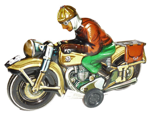 Blechspielzeug motorrad sepp - *,