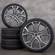 Audi A7 S7 Felgen 21 Zoll 4K Sommerräder 4K8601025AA titan glanzgedreht