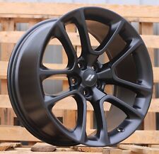 4X 20" SRT Style Black 5X115 Felgen passend für Dodge Challenger Charger 300C