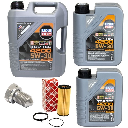 Motoröl set liqui - motoröl, moly