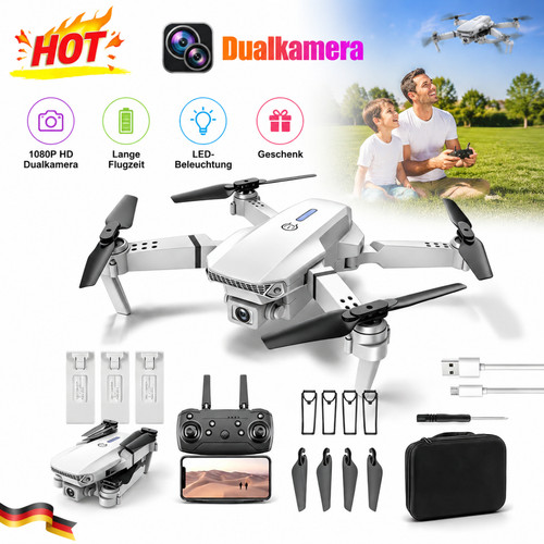 Quadcopter kamera 1080p - kamera, dual