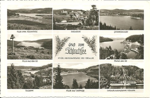 Schluchsee hochschwarzwald - ak,