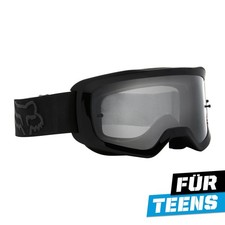 FOX Main Stray Brille Teens Kinder schwarz Motocross Enduro Downhill MTB DH BMX 