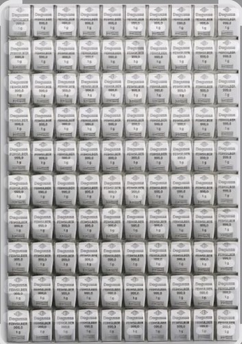 Degussa silberbarren 10x1g - 10x1g,