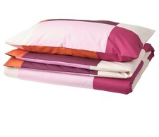 Nagelneuer Ikea BRUNKRISSLA Bettbezug und Kissenbezug, rosa, 150x200 50x80 cm