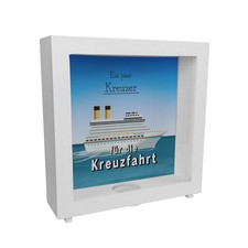 Rahmen Spardose aus Holz mit