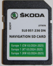 SD Karte für SKODA SD EUROPA