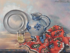 Stillleben Apfelwein und