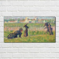 Acrylglasbild Wandbild Plexiglas 100x50 Malerei Abstrakte Kunst Stadt Fluss