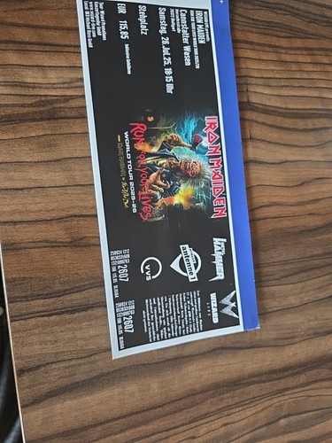 Iron maiden konzert stuttgart - iron,