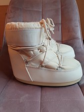 Moon Boot ICON Low Nylon - Gr. 36/38 - Cream - Original mit OVP - Winterstiefel