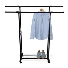 Kleiderständer Garderobenständer Kleiderstange Doppelkleiderständer verstellbar