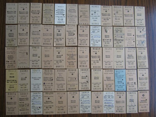 60x edmondson fahrkarte - 60x,