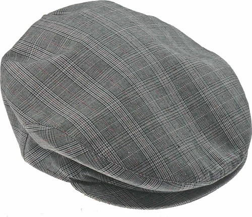 Flatcap grau kariert - , cap