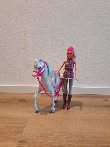 Barbie puppe mit pferd - barbie,