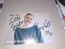 Autogrammkarte Charlott