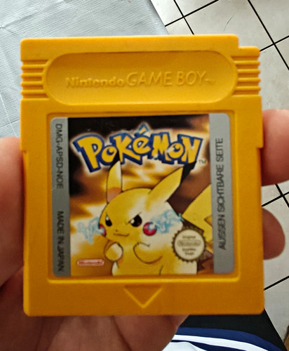 Pokémon gelbe edition - gelbe, game