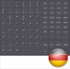 TASTATURAUFKLEBER KEYBOARD
