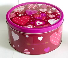 Keksdose Gebäckdose Box Valentin Geburtstag Hochzeit Konfekt Plätzchen