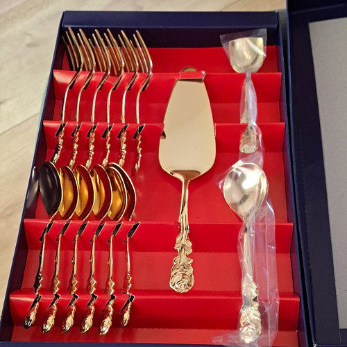 Elih kaffeebesteck set - kaffeebesteck, 15-tlg