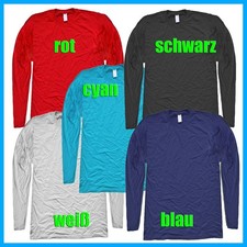 Langarm Herren T-Shirt