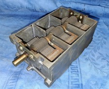 3 fach Drehkondensator Kompakt Telefunken AEG Siemens Röhrenradio von 1939