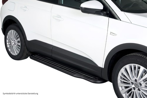 Trittbretter schwarz für - trittbretter, opel