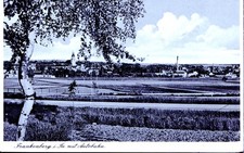 Frankenberg i. Sachs. mit Autobahn; 1940;  Freiberg; Chemnitz