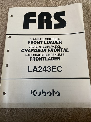 Kubota frontlader la243ec - kubota,