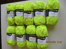 Schachenmayr Wolle Boston 9x50g Grün 70% Polyacryl 30% Wolle