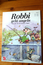 Robbi geht Angeln Blinker