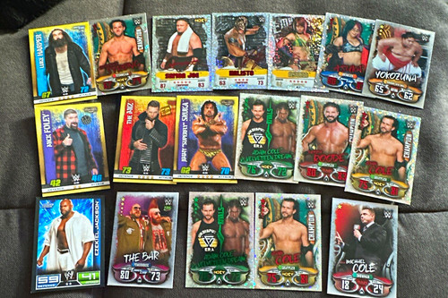 Wwe slam attax karten konvolut - karten,