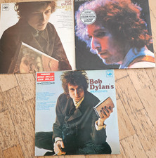 3 LPs BOB DYLAN Folk Rock Schallplatten  Vinyl 60-80er guter Zustand
