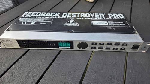 Behringer dsp1124p feedback - behringer,